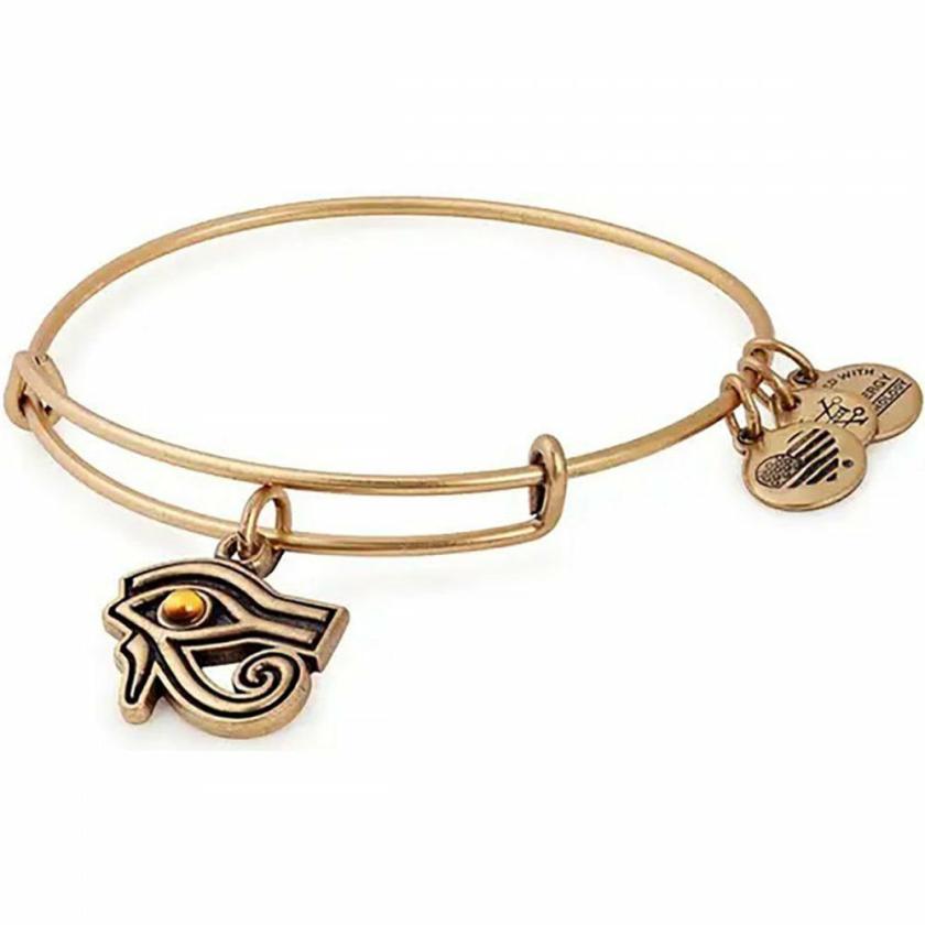 Bangles | Womens Eye Of Horus Gold Plated Charm Bangle Bangles Bangles