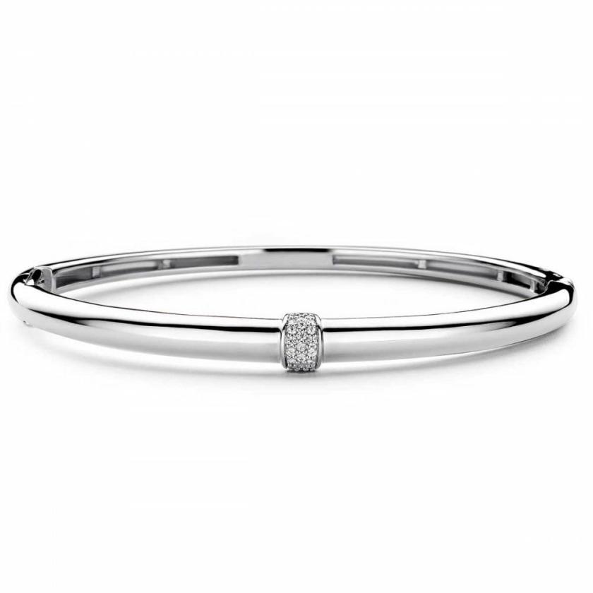 Bangles | Womens Pave Center Bangle Bangles Bangles