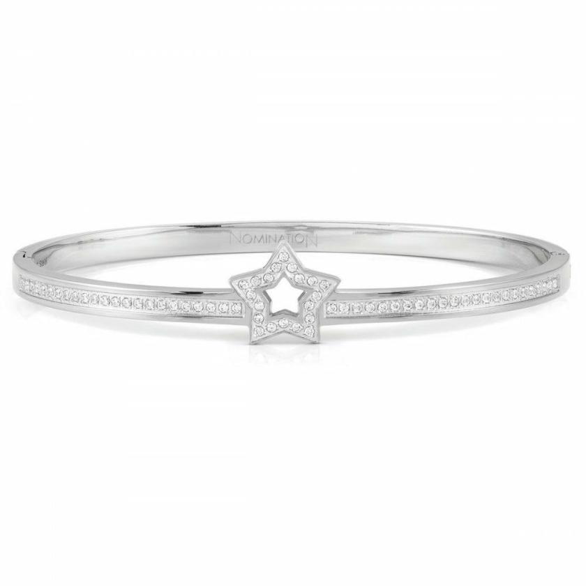 Bangles | Womens PRETTY Steel Bangle with Open Star Bangles Bangles