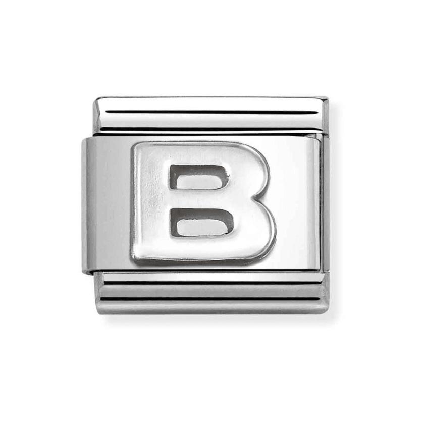 Beads & Charms | CLASSIC Silvershine Letter "B" Charm Beads & Charms Beads & Charms