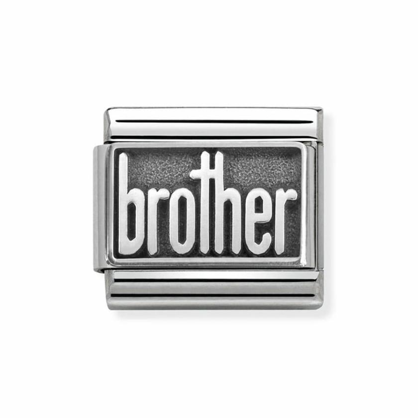 Beads & Charms | Mens/Womens CLASSIC Silvershine ‘BROTHER’ Charm Beads & Charms Beads & Charms