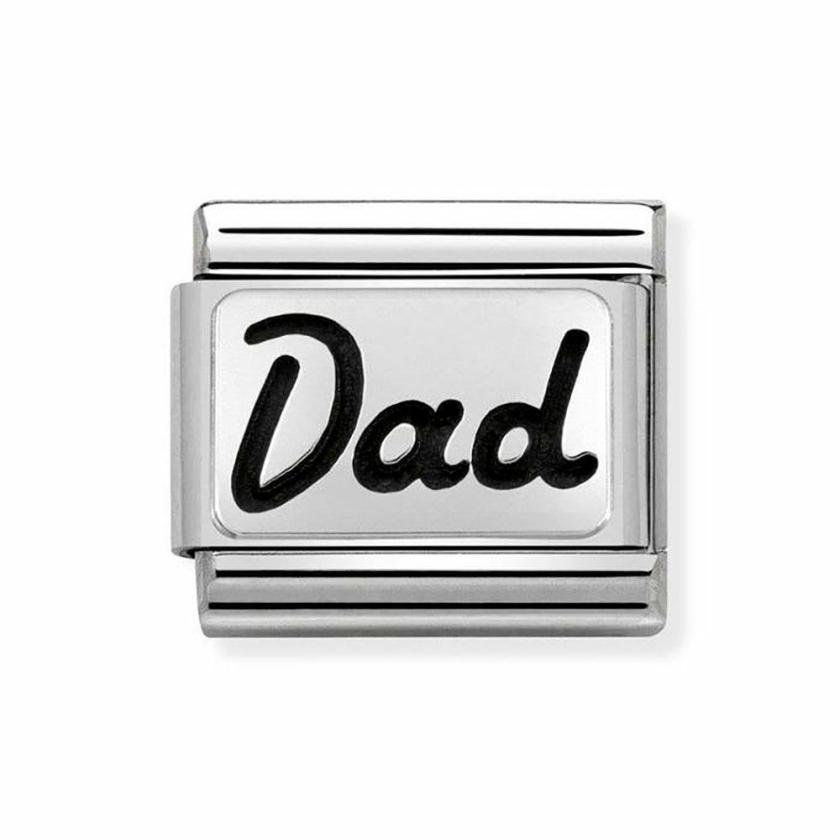 Beads & Charms | Mens/Womens CLASSIC Silvershine ‘DAD’ Charm Beads & Charms Beads & Charms