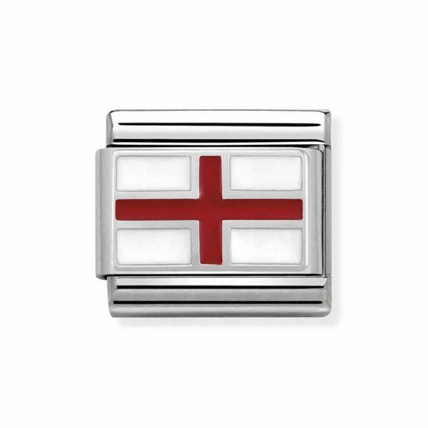 Beads & Charms | Mens/Womens CLASSIC Silvershine England Flag Charm Beads & Charms Beads & Charms