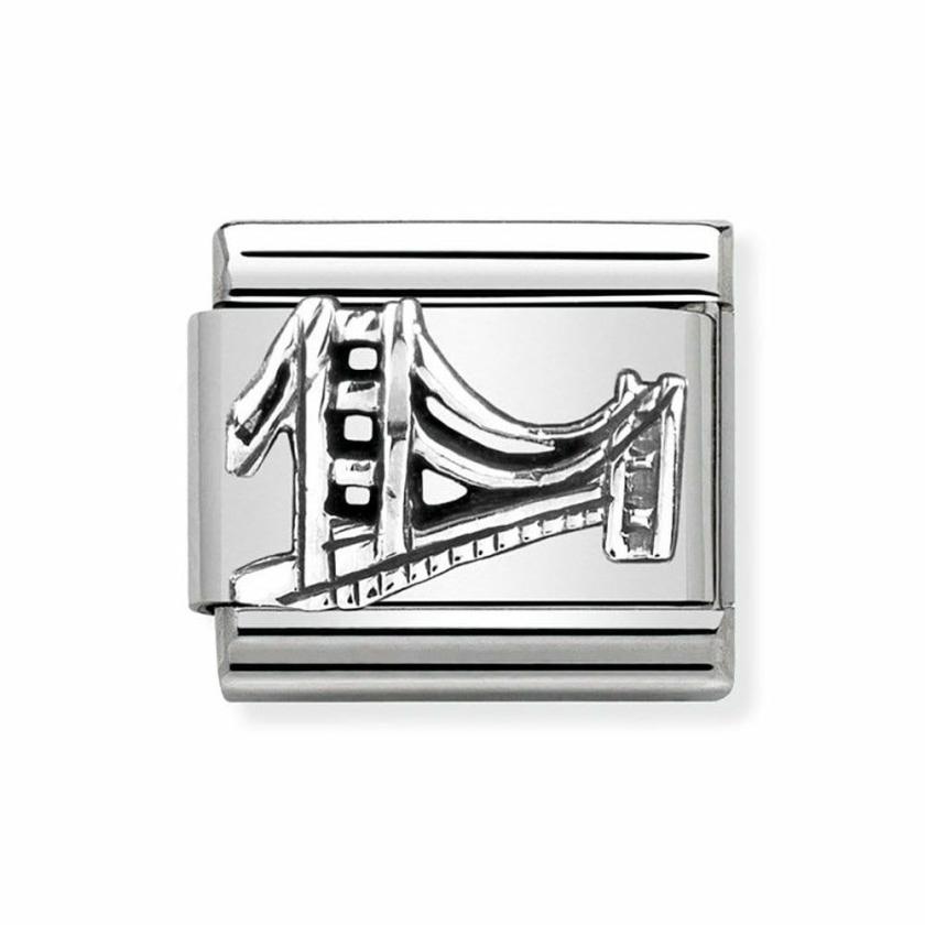 Beads & Charms | Mens/Womens CLASSIC Silvershine Golden Gate Bridge Charm Beads & Charms Beads & Charms