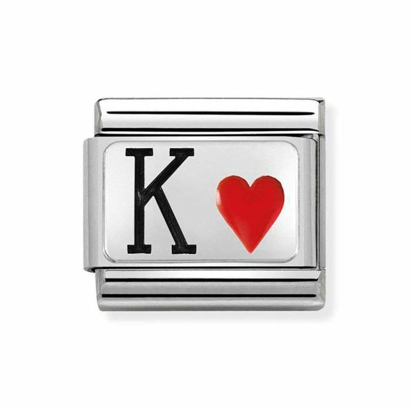 Beads & Charms | Mens/Womens CLASSIC Silvershine King of Hearts Charm Beads & Charms Beads & Charms