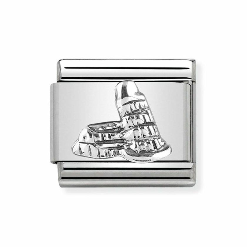 Beads & Charms | Mens/Womens CLASSIC Silvershine Leaning Tower of Pisa Charm Beads & Charms Beads & Charms