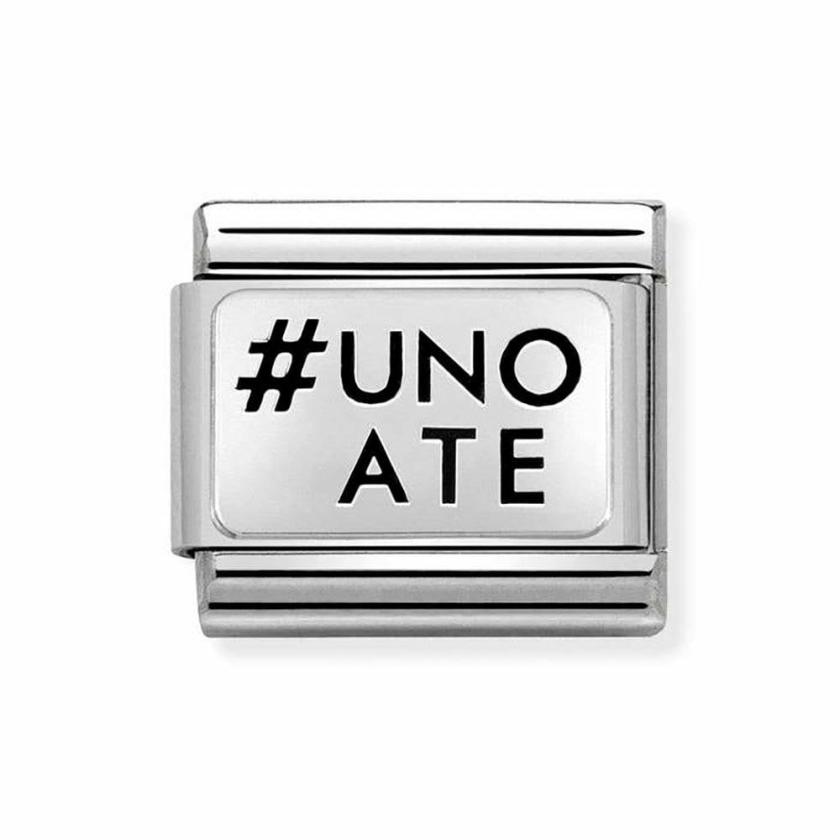 Beads & Charms | Mens/Womens CLASSIC Silvershine ‘#UNOATE’ Charm Beads & Charms Beads & Charms