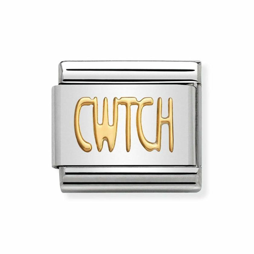 Beads & Charms | Womens CLASSIC Gold ‘CWTCH’ Charm 18ct Yellow Gold Beads & Charms