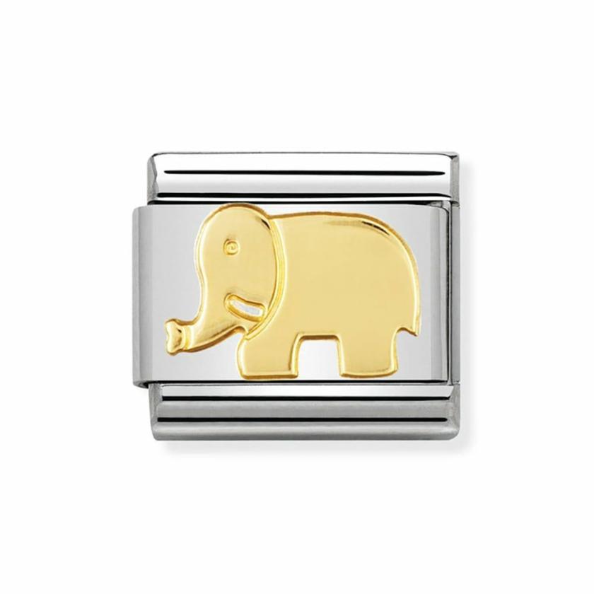 Beads & Charms | Womens CLASSIC Gold Elephant Charm 18ct Yellow Gold Beads & Charms