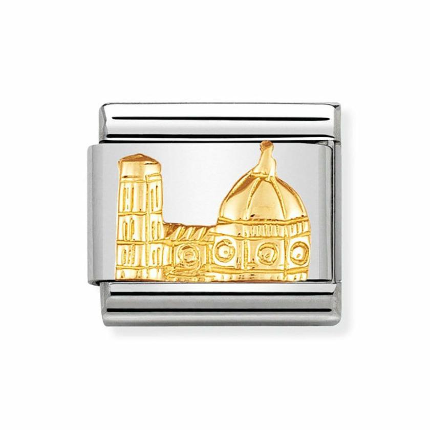 Beads & Charms | Womens CLASSIC Gold Florence Duomo Charm 18ct Yellow Gold Beads & Charms