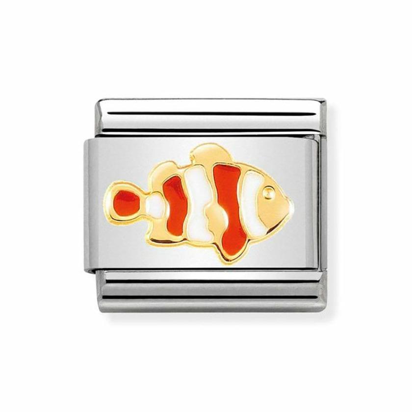 Beads & Charms | Womens CLASSIC Gold ‘NEMO’ Clownfish Charm 18ct Yellow Gold Beads & Charms