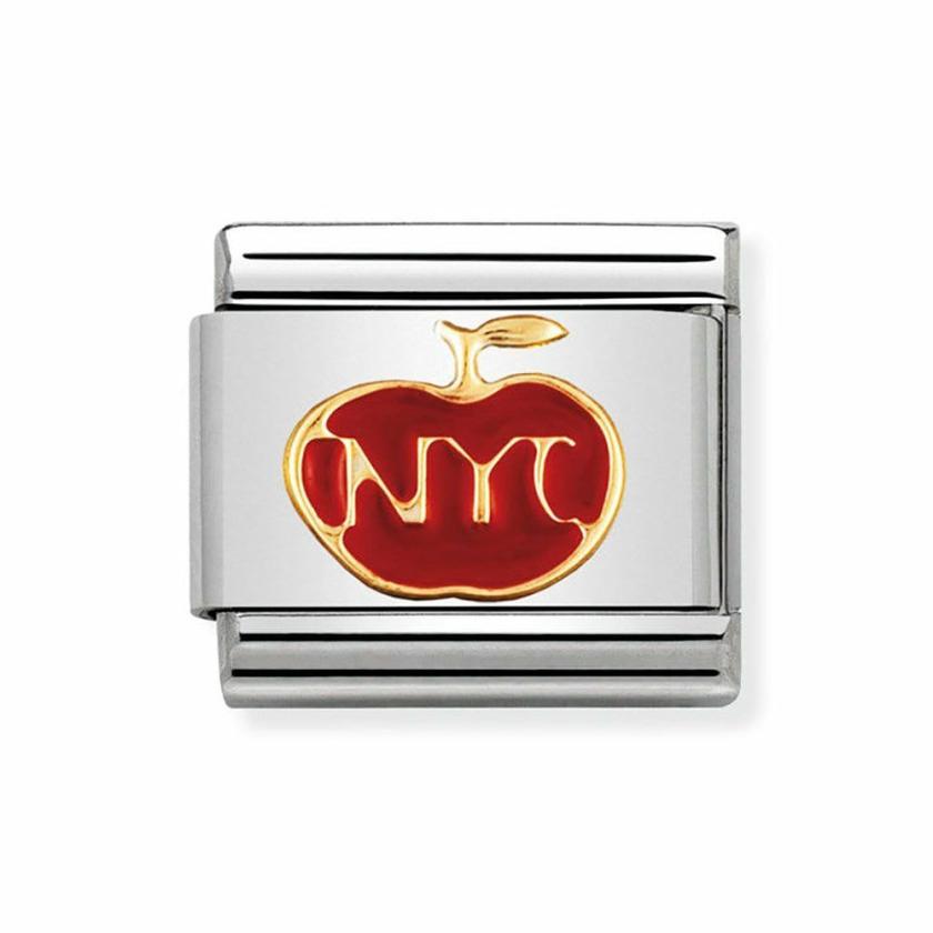 Beads & Charms | Womens CLASSIC Gold ‘NYC’ The Big Apple Charm 18ct Yellow Gold Beads & Charms