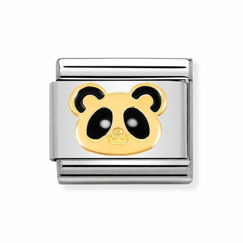 Beads & Charms | Womens CLASSIC Gold Panda Head Charm 18ct Yellow Gold Beads & Charms