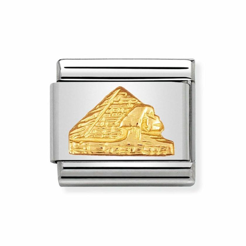 Beads & Charms | Womens CLASSIC Gold Pyramid Charm 18ct Yellow Gold Beads & Charms