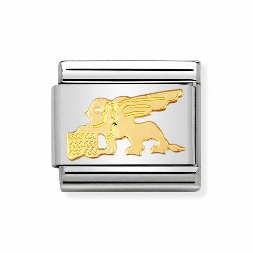 Beads & Charms | Womens CLASSIC Gold Venice Lion Charm 18ct Yellow Gold Beads & Charms