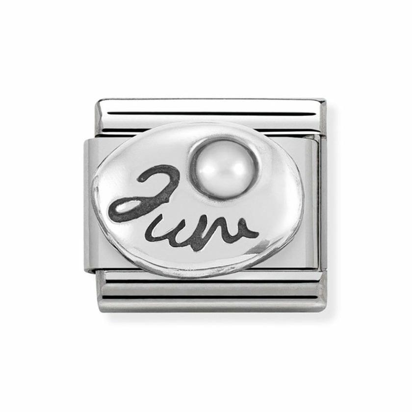 Beads & Charms | Womens CLASSIC Silvershine June Birthstone Charm (Pearl) Beads & Charms Beads & Charms