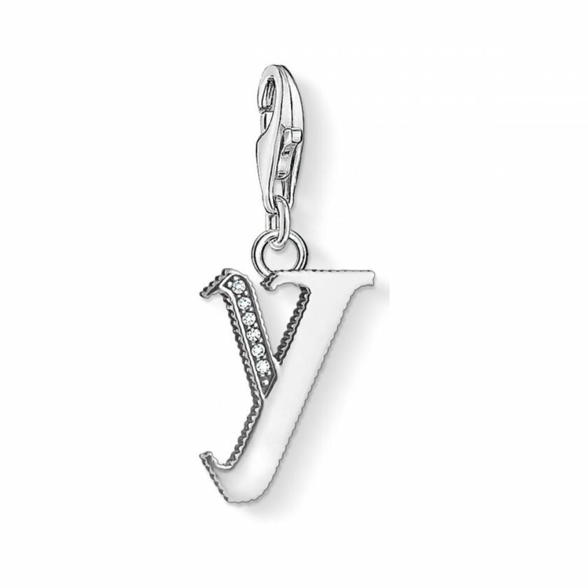 Beads & Charms | Womens Silver Initial ‘Y’ Charm Beads & Charms Beads & Charms