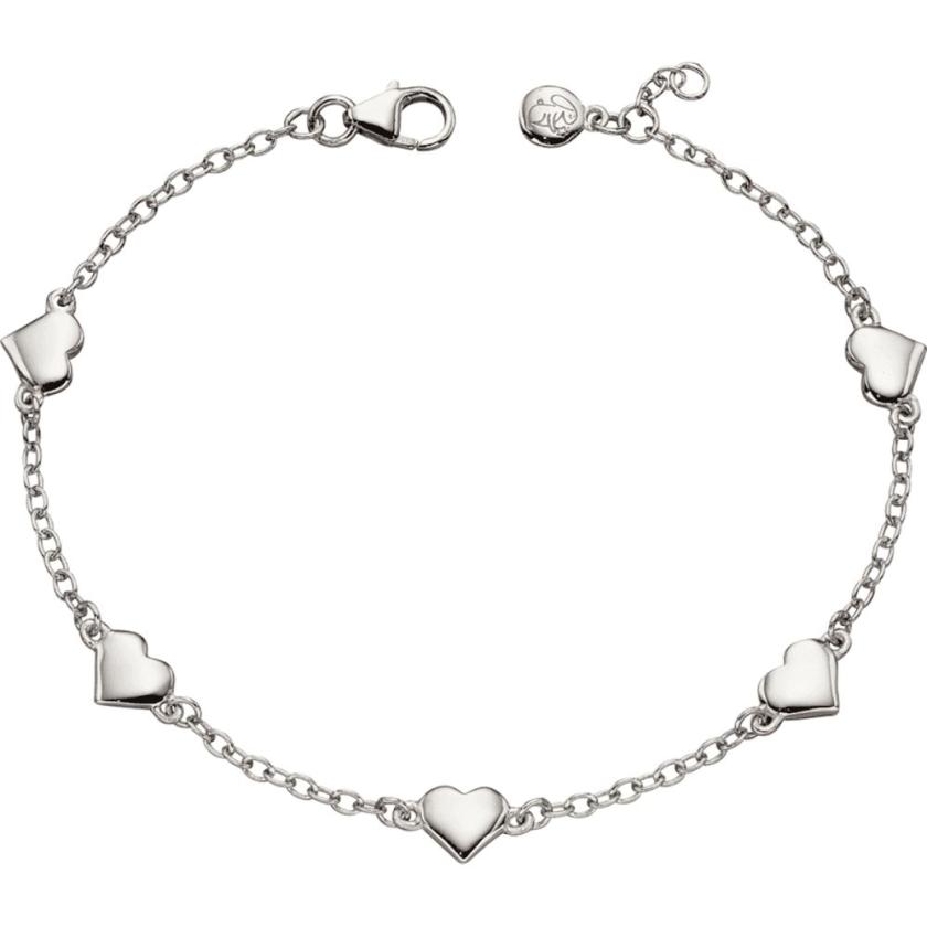 Bracelets | Children’s Silver Lots Of Love Heart Bracelet Bracelets Bracelets