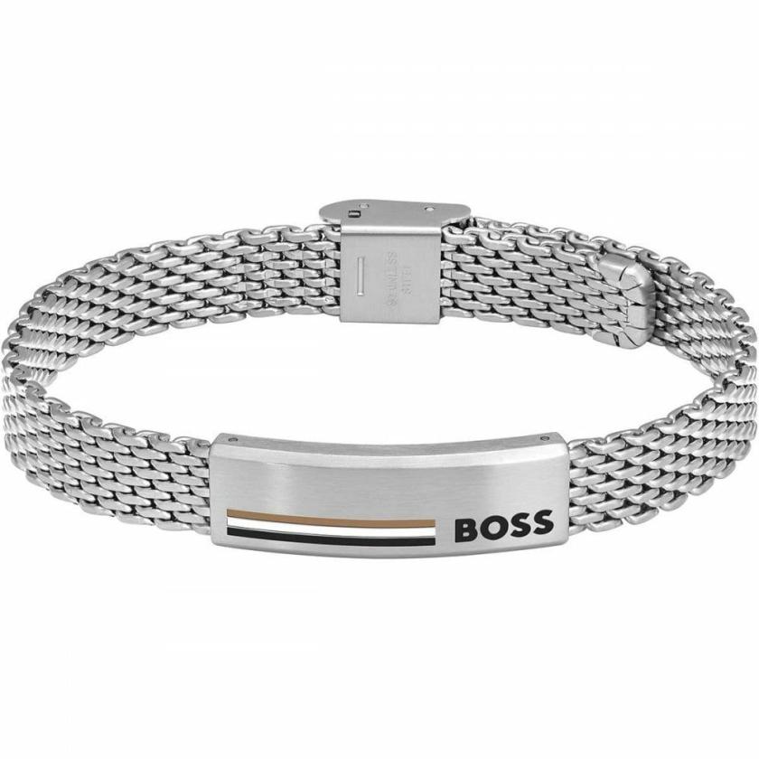 Bracelets | Mens Alen Iconic Striped Logo Mesh Bracelet Bracelets Bracelets