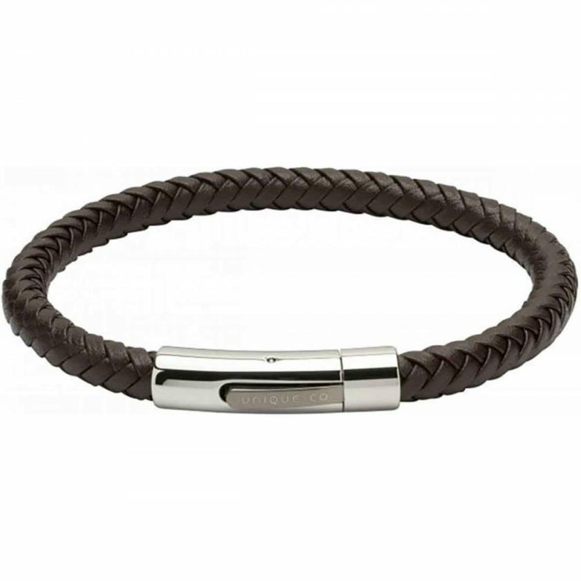 Bracelets | Mens Brown Plaited Leather Bracelet Bracelets Bracelets