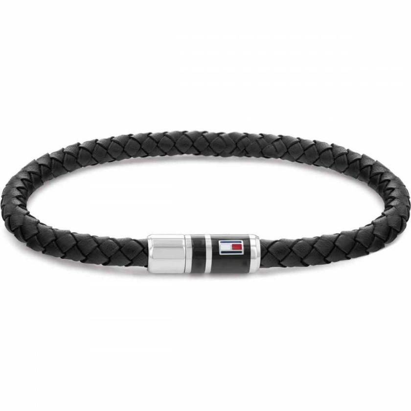 Bracelets | Mens Casual Black Braided Leather Bracelet Bracelets Bracelets