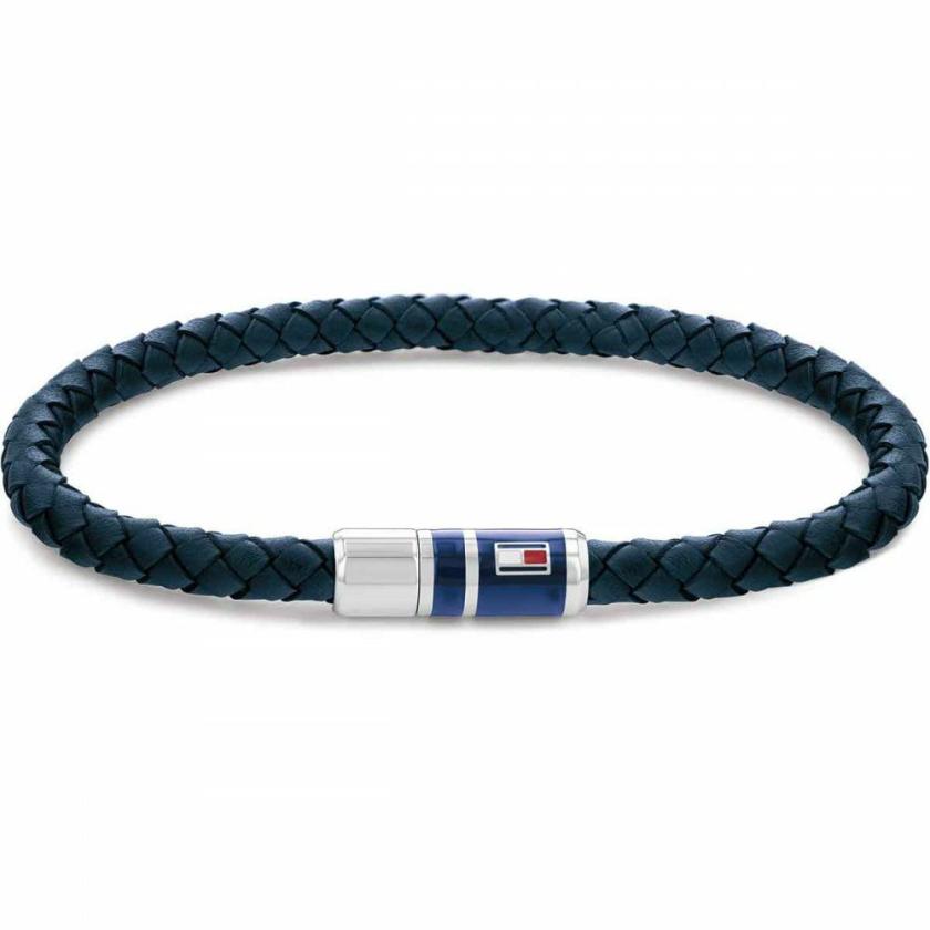 Bracelets | Mens Casual Navy Braided Leather Bracelet Bracelets Bracelets