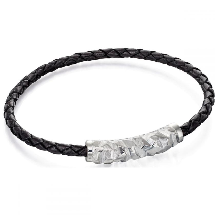 Bracelets | Mens Crushed Magnetic Leather Bracelet Jewellery Type Bracelets