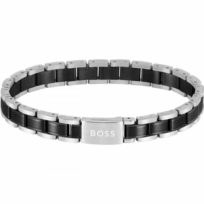 Bracelets | Mens Gent’s Metal Links Black IP Plated Bracelet Bracelets Bracelets