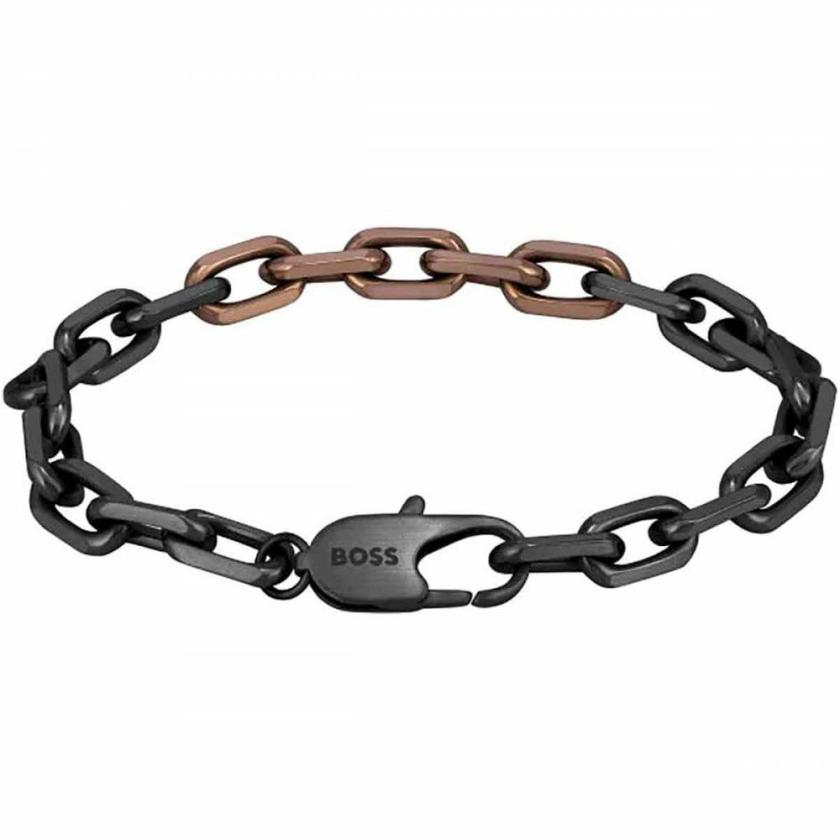 Bracelets | Mens Kane Black IP Plated Chain Bracelet Bracelets Bracelets