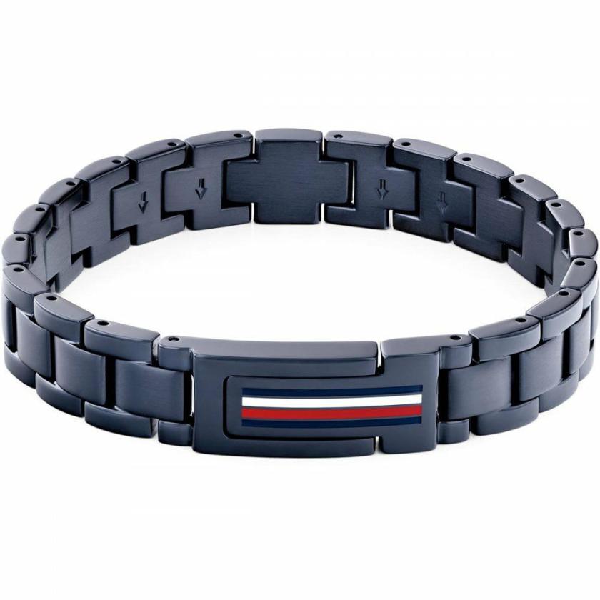 Bracelets | Mens Mason Blue IP Plated Linked Bracelet Bracelets Bracelets