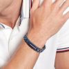 Bracelets | Mens Mason Blue IP Plated Linked Bracelet Bracelets Bracelets