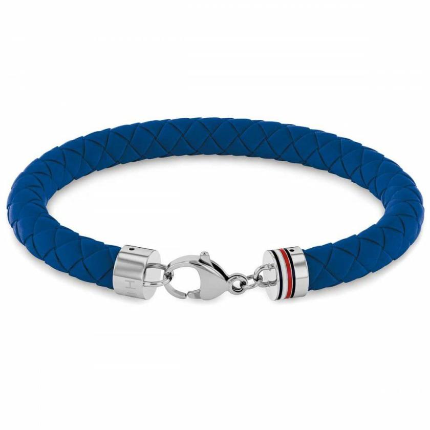 Bracelets | Mens Silicone Blue Braided Bracelet Bracelets Bracelets