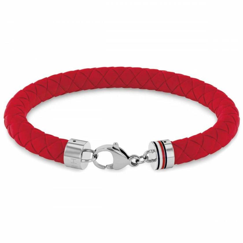 Bracelets | Mens Silicone Red Braided Bracelet Bracelets Bracelets