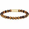 Bracelets | Mens Sphere Stones Tigers Eye Beaded Bracelet Bracelets Bracelets