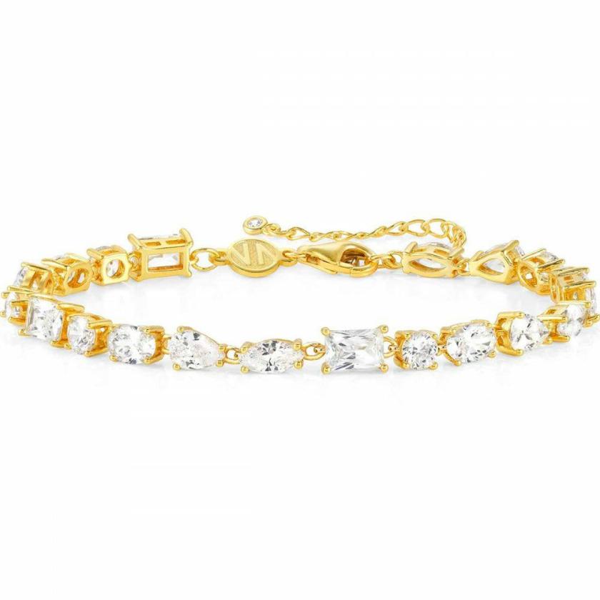 Bracelets | Womens COLOUR WAVE Gold Plated Stone Set Bracelet Bracelets Bracelets