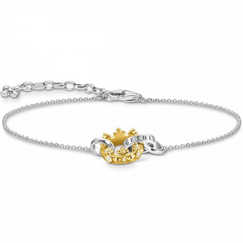 Bracelets | Womens Gold Plated Crown Bracelet Bracelets Bracelets