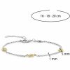 Bracelets | Womens Gold Plated Two Tone Stone Set Bracelet Bracelets Bracelets