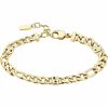 Bracelets | Womens Ladies Double B Infinite Gold Plated Figaro Bracelet Bracelets Bracelets