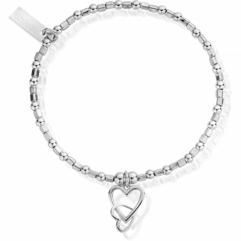 Bracelets | Womens Ladies Interlocking Love Heart Bracelet Bracelets Bracelets