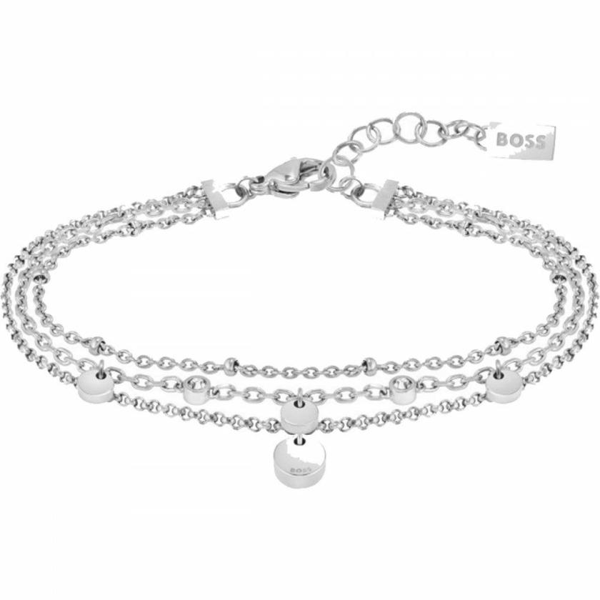 Bracelets | Womens Ladies Iris Multi Layered Steel Bracelet Bracelets Bracelets