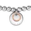 Bracelets | Womens Ladies Medallion Beaded Steel Bracelet Bracelets Bracelets