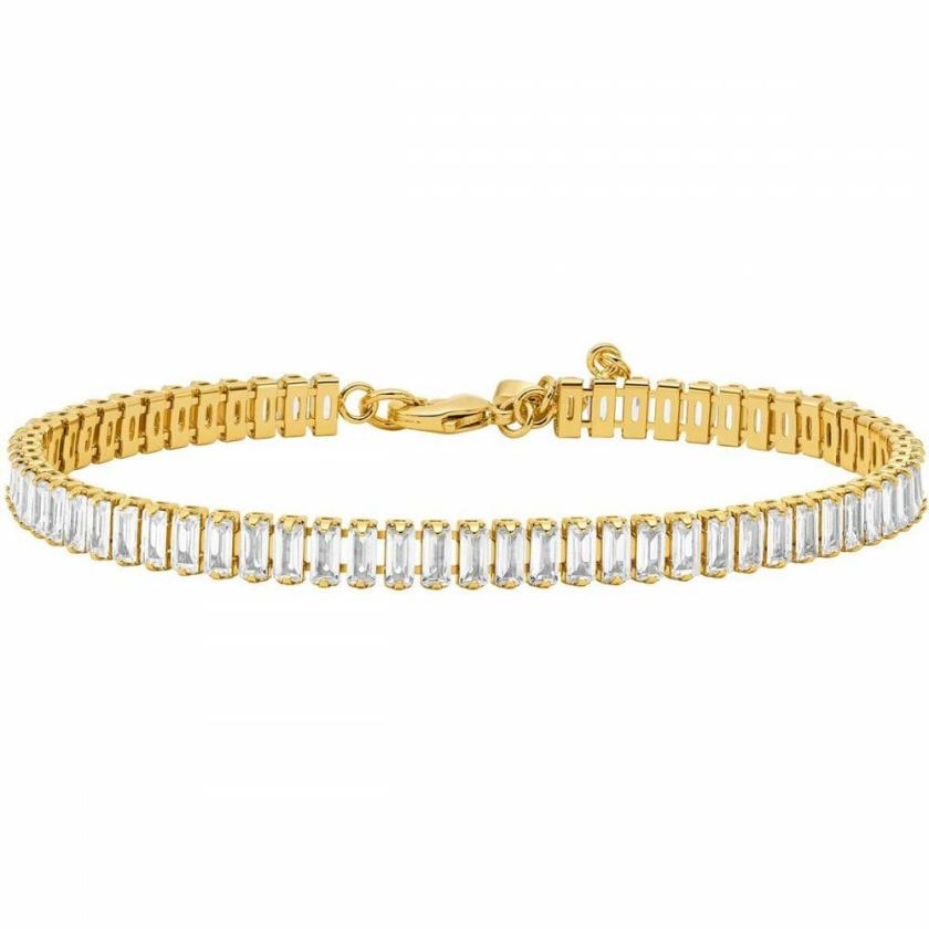 Bracelets | Womens Ladies Premium Gold Plated Stone Set Bracelet Bracelets Bracelets