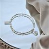 Bracelets | Womens Ladies Silver Soul Glow Rain Drop Bracelet Bracelets Bracelets