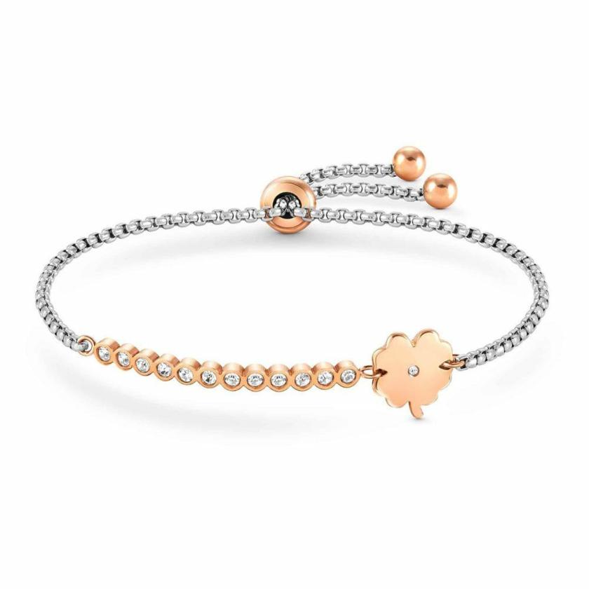 Bracelets | Womens MILLELUCI Rose Clover Bracelet Bracelets Bracelets