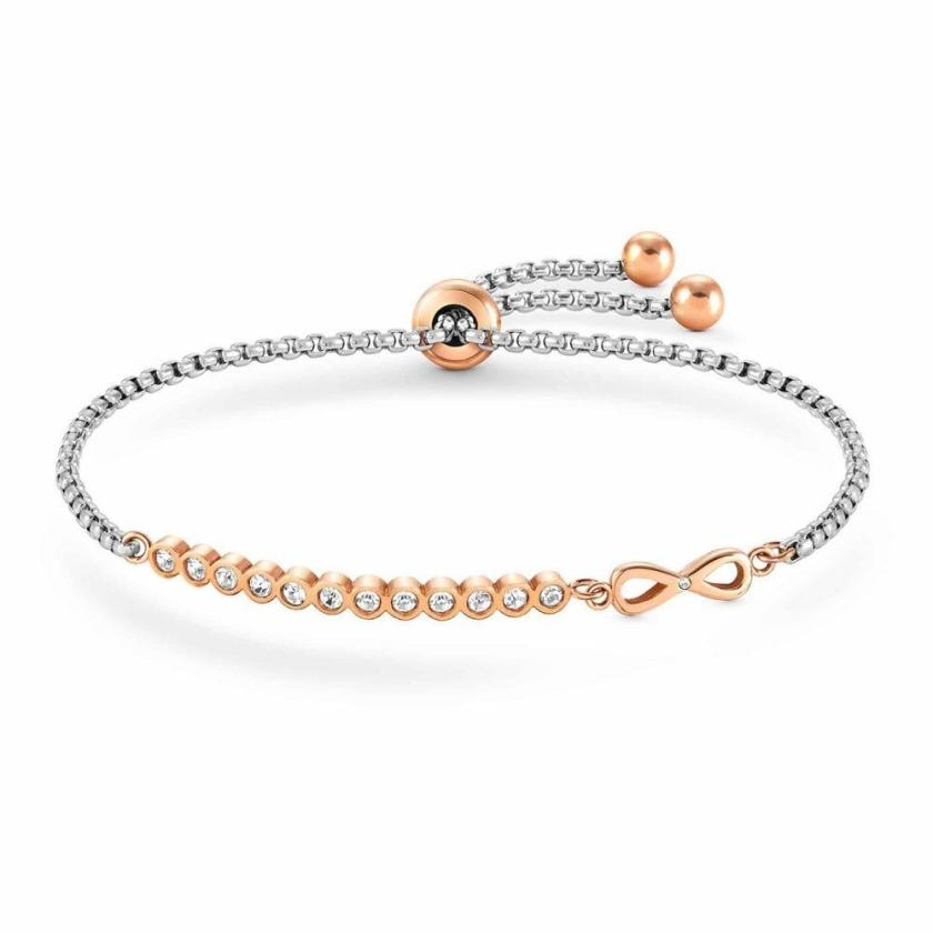 Bracelets | Womens MILLELUCI Rose Infinity Bracelet Bracelets Bracelets