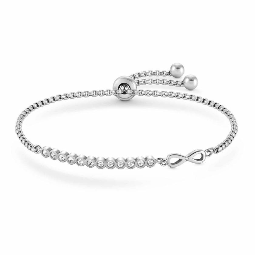 Bracelets | Womens MILLELUCI Stainless Steel Infinity Bracelet Bracelets Bracelets