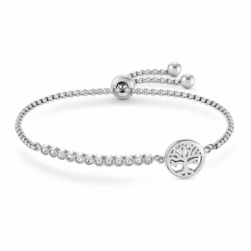 Bracelets | Womens MILLELUCI Stainless Steel Tree Of Life Bracelet Bracelets Bracelets