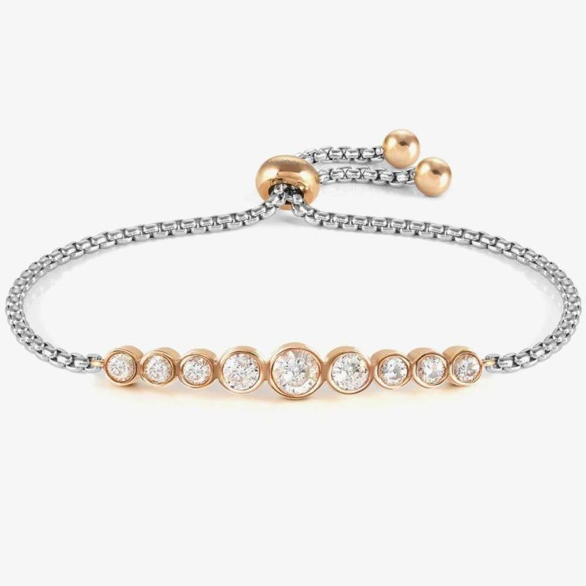 Bracelets | Womens MLLELUCI Rose Stone Set Toggle Bracelet Bracelets Bracelets