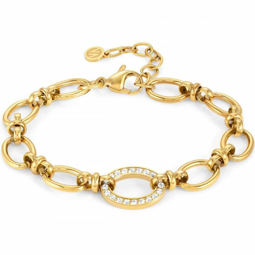 Bracelets | Womens NEW AFFINITY Gold Toned Stone Set Bracelet Bracelets Bracelets