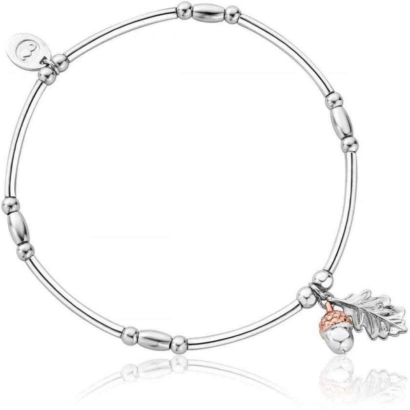 Bracelets | Womens Royal Oak Leaf Affinity Bracelet 9ct Rose Gold Bracelets